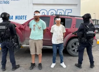 Detienen en Juárez a dos hombres por secuestro y portación de arma de fuego