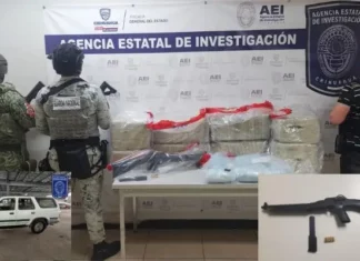 Aseguran más de 82 kilos de marihuana y 11 de fentanilo en Ciudad Juárez