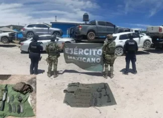 Decomisan armamento y cinco vehículos en Gpe y Calvo