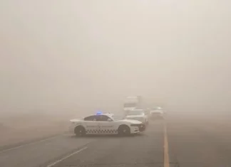 Alerta por tolvaneras y posibles afectaciones en carreteras en Chihuahua