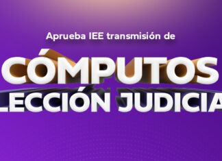Aprueba IEE transmisión de cómputos de elección judicial