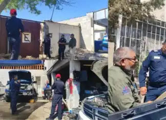 Visitan bomberos y Policía Municipal viviendas en situación de riesgo