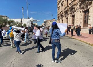 “¡Justicia para Jasiel!”: Manifestantes Rodean Palacio de Gobierno
