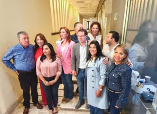 Gobernadora Campos reconoce labor de senadores panistas