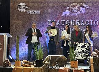 “Chihuahua no se rinde”: Maru Campos inaugura la Expogan 2025