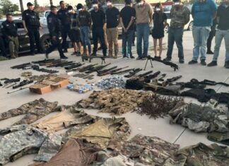 Desarticulan célula de “La Línea” en Ojinaga; aseguran arsenal y droga