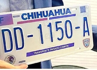 Hacienda licita 120 mil juegos de placas para atender demanda excepcional en Chihuahua