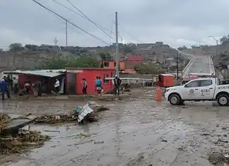 Gobernadora Maru Campos coordina acciones de apoyo tras lluvias en el estado