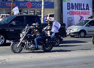 Realizan mega caravana “Que Bonilla es Chihuahua” en apoyo a Marco Bonilla