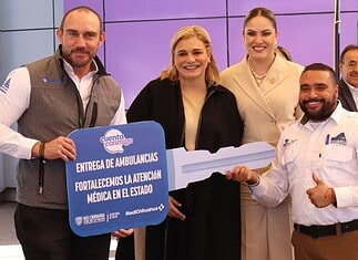 Chihuahua refuerza su red médica con nuevas ambulancias