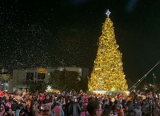 Chihuahua Enciende su Árbol Navideño 2025 ante Más de 5 Mil Asistentes
