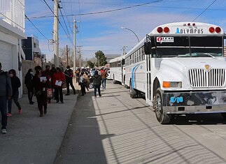 Gobierno del Estado descarta eliminar transporte de maquiladoras en Ciudad Juárez