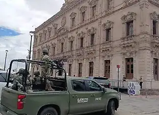 Revisan seguridad tras el fin de semana en Palacio de Gobierno