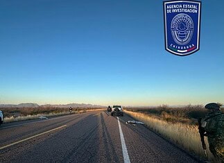 Localizan dos cuerpos más en la carretera Chihuahua–Ojinaga