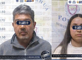 Cae pareja tras persecución en la Tecnológico; les aseguran arma