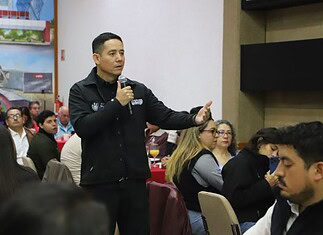 Mantuvo Salas diálogo con CMIC; abordaron estrategias de seguridad