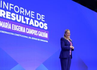 Maru Campos rinde Cuarto Informe y anuncia nuevas inversiones para Chihuahua