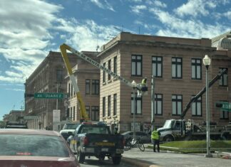 Reinstalan semáforos en el Centro de Chihuahua para normalizar la circulación