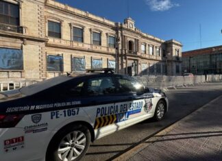Despliega Policía Estatal perímetro de seguridad para el 8M