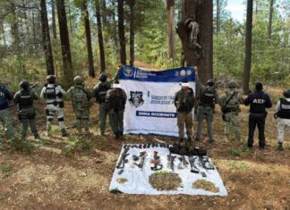 Presentan a arrestados tras enfrentamiento en Gpe y Calvo