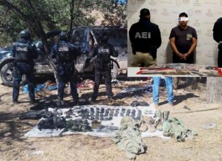 Lo arrestan con arsenal y droga en San Francisco de Borja