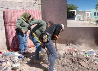 Localizan cuerpo inhumado en cateo en Juárez