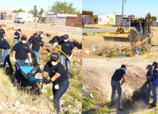 Retiran 189 toneladas de basura en arroyos de Punta Oriente
