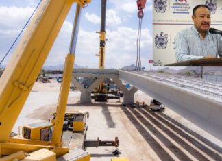 Puente Los Nogales-Industrias con 55% de avance
