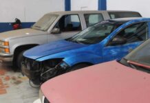 Registró INS 200 carros robados ayer martes