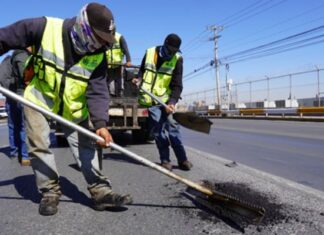 Anuncia Municipio bacheo en siete zonas hoy lunes