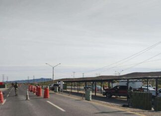 Bloqueo parcial en Juárez por protestas