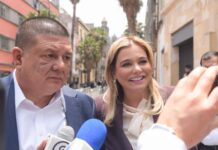 Maru Campos participa en presentación de plan nacional de justicia y refuerza coordinación con FGR