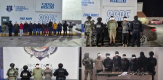 Destacan detenciones de líderes criminales en el estado