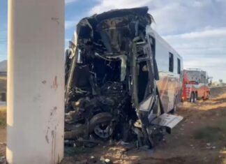 Identifican a fallecidos en accidente de camión en salida a Delicias