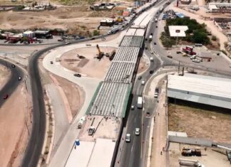 Avanza 68% construcción de puente en carretera Aldama y Fuerza Aérea