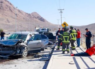 Reportaron 229 accidentes viales en una semana en Chihuahua