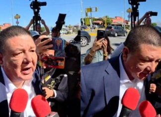 Ex fiscal César Jáuregui comparece en la FGR de Ciudad Juárez