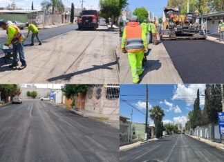 Rehabilitan calles en la Insurgentes y Panorámico