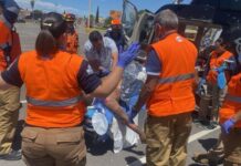 Coordina SSPE traslado aeromédico de paciente con quemaduras
