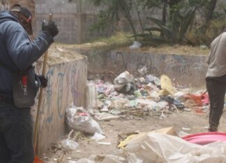 Limpió Municipio basura de arroyos canalizados