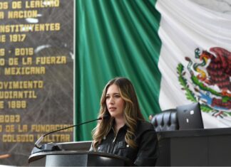 La patria no se le entrega al narco”: enfrenta Alma Portillo a Morena en debate de Congreso