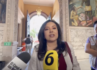 Mayra Chávez justifica diferencias entre marcha y evento de Sheinbaum