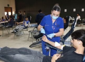 Realizaron alumnos de la UACH campaña de donación de sangre