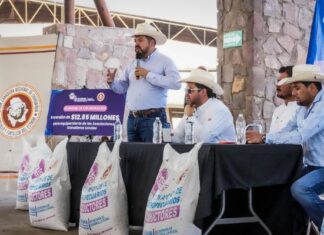 Invierten 28 mdp en insumos y equipamiento para ganaderos