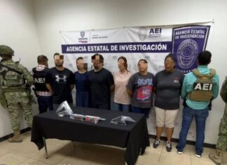 Capturaron a 6 con armas de fuego tras cateo en Juárez