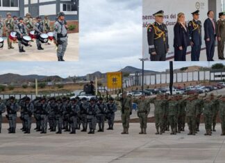 Celebran 7mo aniversario de la GN en Chihuahua