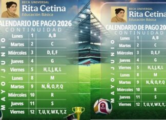 Inicia calendario de pagos de la Beca Rita Cetina 2026 en Chihuahua