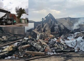 Daños materiales y evacuación; Así afectaciones de incendio en bodega