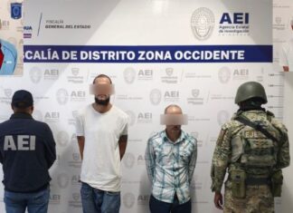 Arrestan a hombres con cristal y cocaína en Cuauhtémoc