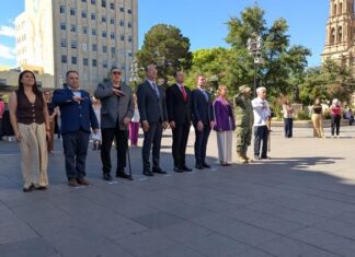 Conmemoran el Día de la Lealtad Chihuahuense en Plaza de Armas